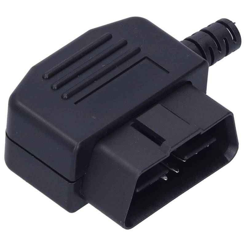 KIMISS OBD2 16-poliger Stecker, Universal Auto OBD2 Stecker, Diagnosetool für 24-V-Autoadapter von KIMISS