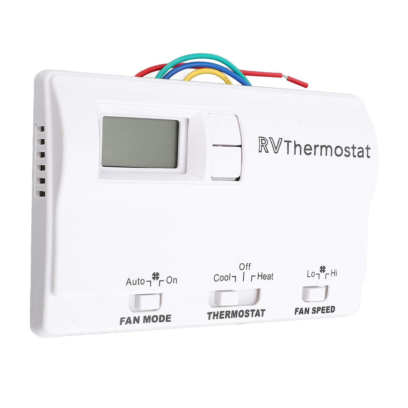 KIMISS RV Digitaler Thermostat 3 Modi Wandthermostat für | Heizungs- und Kühlsteuerung 83303362 (White) von KIMISS