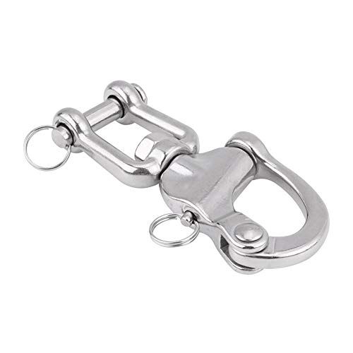 KIMISS Snap Shackle Swivel und Marine Hardware Zubehör Schnellboot(128mm) von KIMISS