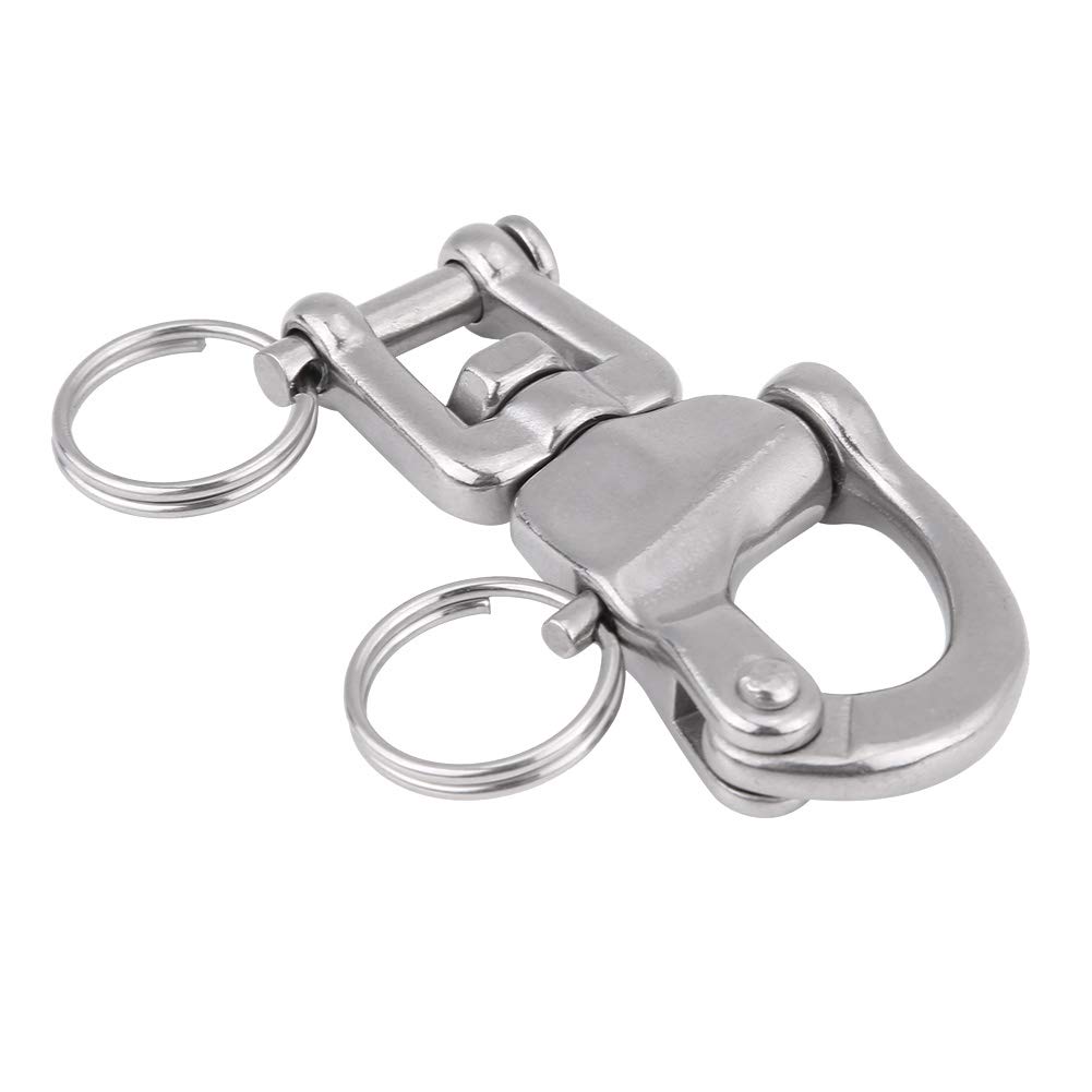 KIMISS Snap Shackle Swivel und Marine Hardware Zubehör Schnellboot(70mm) von KIMISS