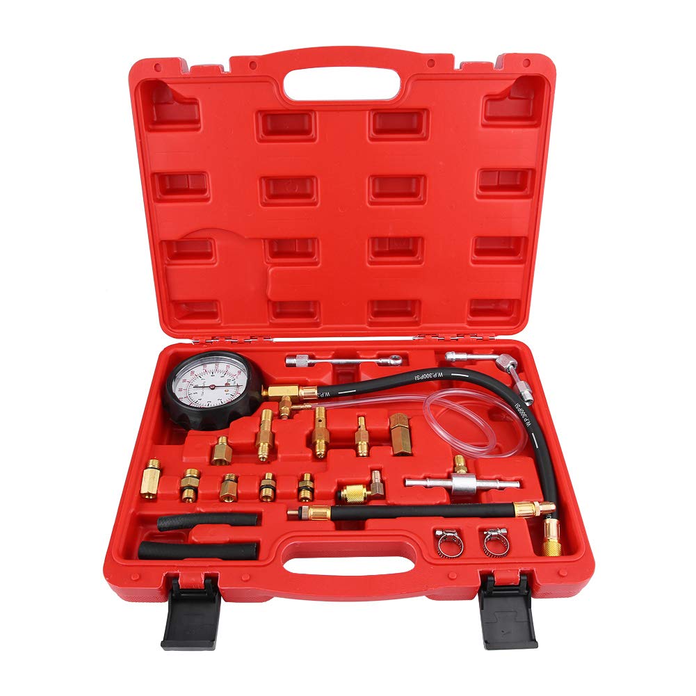 KIMISS TU-114 Benzin Kraftstoff Manometer Tester Einspritzpumpe Diagnose Tool Kit von KIMISS