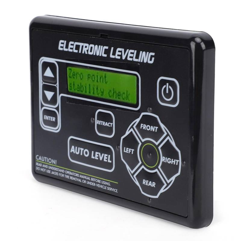 KIMISS Touchpad RV Auto Leveling System 421484 Elektronisches Nivellierungs-Bedienfeld mit Taste für Lippert RV Sattelkupplung und Reiseanhänger von KIMISS