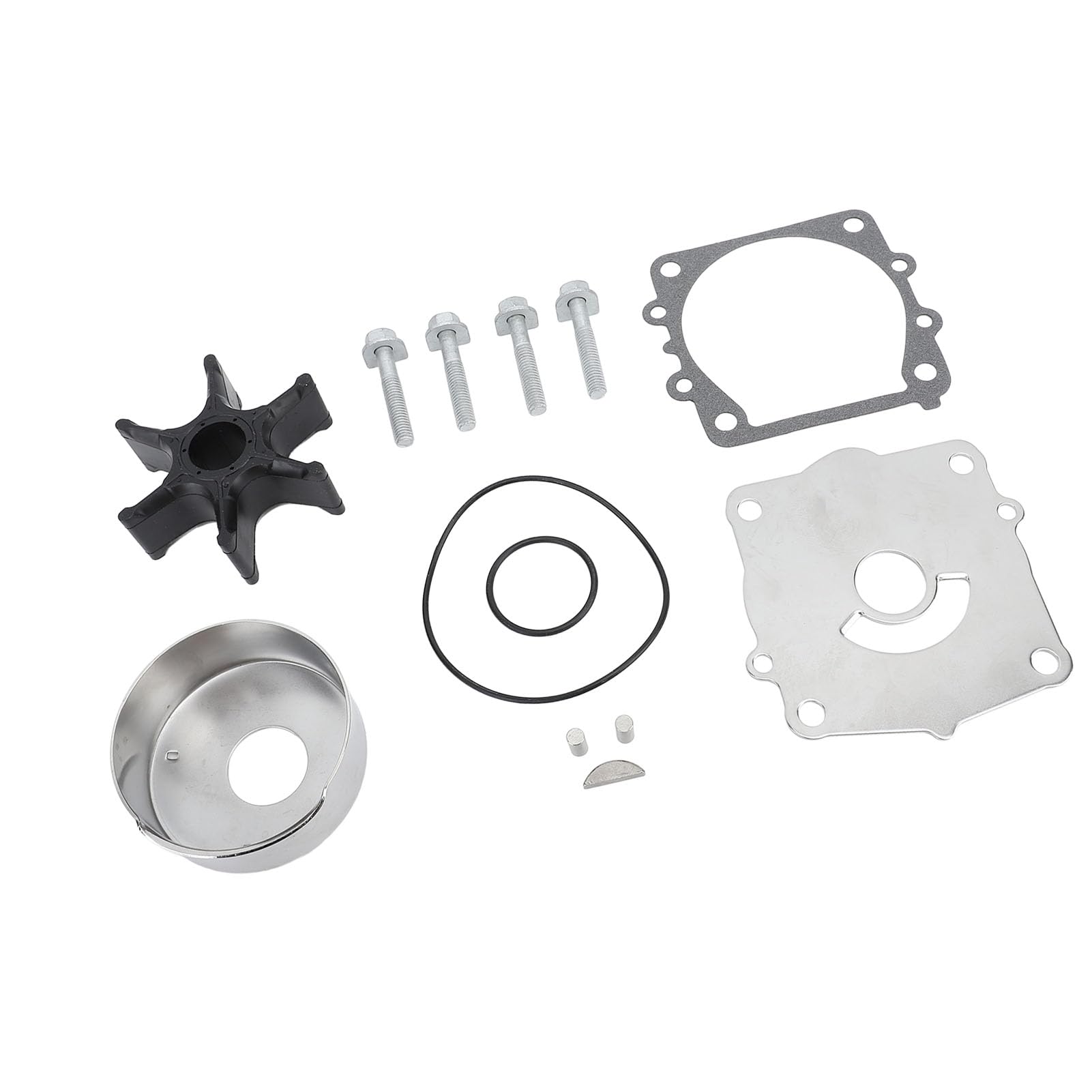 KIMISS Wasserpumpen-Reparatursatz, Außenbordmotor-Impeller-Service-Set für F115 LF115 (2002–2010), OE 68 V W0078 00 0 von KIMISS