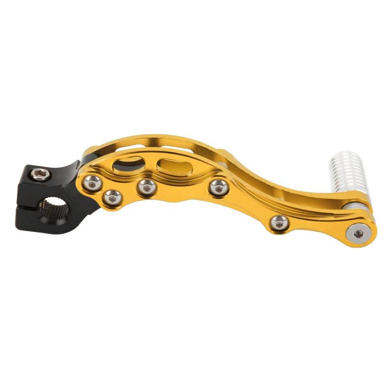 Kick Start Scooter 50Cc Fuß Regler Powersports Kick Starter Kick Starter Start Hebel Hochfeste Aluminium Legierung Universal Zubehör für Motorrad Roller Silber Andere Auto-und (Gold) von KIMISS