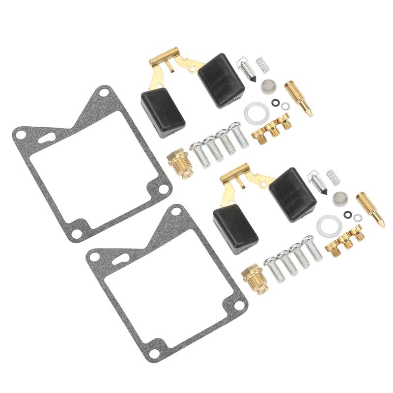 Kraftstoffsystem 2-teiliges Vergaser-Reparaturset mit Schwimmer-Motorrad-Vergaser-Umbauset für Virago Xv920 1981-1983 von KIMISS