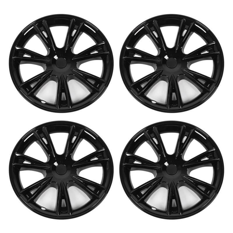 Sportstil Wheel Hub Hub Cap für 2021-2023 19 Zoll, 4pcs Reduzieren Wind Ersetzen Sie das Schutz, Volles Verpackungsdesign, Flair und Einfache Installation, Schnappnahme auf die von KIMISS