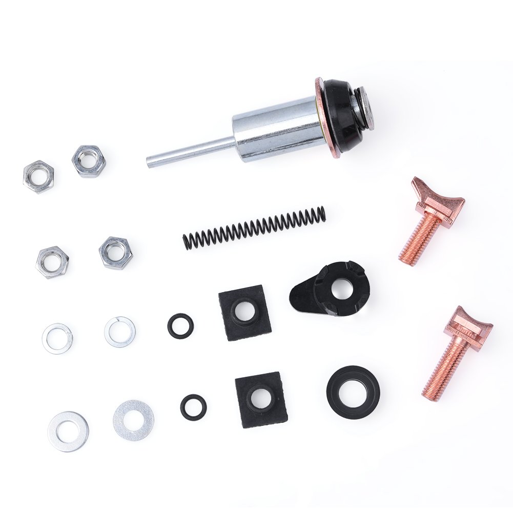 Starter Solenoid Rebuild Repair Kit Starter Rebuild Kit für Discovery Defender TD5 2.5 Kit Starter Rebuild Kit Reparaturen von KIMISS