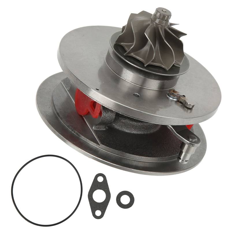 Turbolader-Patrone Ersetzen, Automotor-Kühlmittel-Thermostat mit O-Ring 050121113C OE Turbo 752610 Billet Aluminium Ersatz für Transit 2.2L 2.4L MK7 von KIMISS