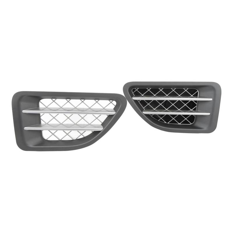 Vorderseite Kühlergrill, Seitenlüftungsgrillabdeckung Ersatz für Land Range Sport L320 2005-2009 von KIMISS