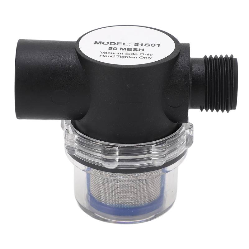 Wasserpumpensieb 1/2 Zoll 14 Innengewinde Inline-Sieb Twist-On-Sprühfilter für Wasserpumpe RV Marine 50-Mesh-Sieb Wassersieb für Rohrleitung Sedimentfilter von KIMISS