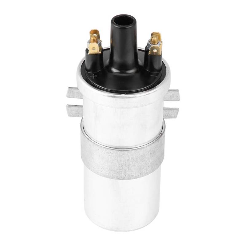 zündspule 12 volt, ohne vorwiderstand,Zündspule,Duokon Zündspule ohne Vorschaltgerät, 3 Ohm Zündspule ohne Vorschaltgerät für Lucas 12 Volt-Anwendungen DLB101 von KIMISS