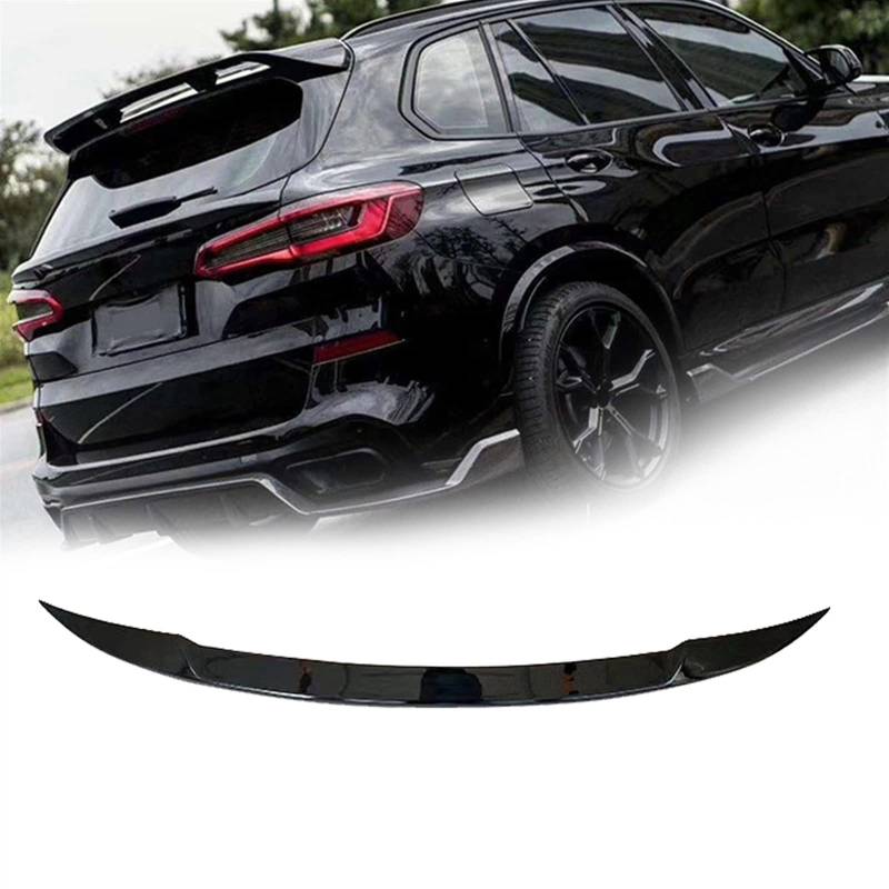 Auto Heckspoiler Heckflügel Lippe Für B&M&W X5 G05 2019 2020 Autodekoration(Color:Gloss Black) von KIMPZ