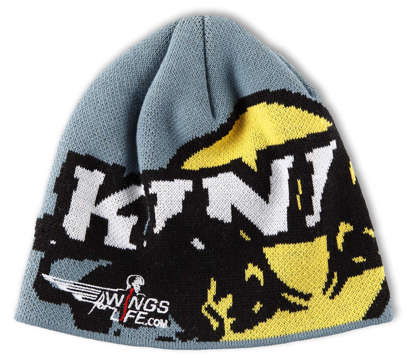 KINI Red Bull Rugged Beanie – Coole Mütze, Sportlich, Eingestickte Grafik Motiv-Mütze, Herren, One Size, Wintermütze, Stylisch, Accessoires – Blue von KINI