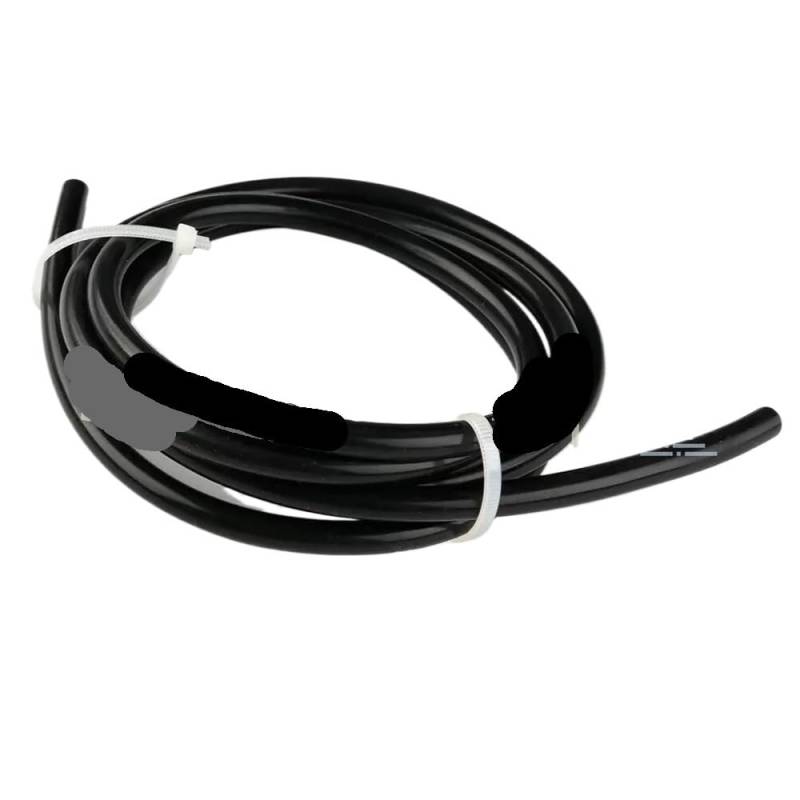 10 Fuß ID 2 mm 3 mm 4 mm 5 mm 6 mm Hochleistungs-Silikon-Vakuumschlauch 3 Meter Rohr Turbo Boost Wasser-Luft-Kühlmittelschlauch(ID4mm 10Feet Black) von KIOOS