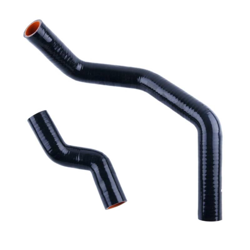 2 Stück for 1989–2000 kompatibel mit Nissan200 Silvia200/240 SX S13 S14 S15 SR20 DET 1990 1991 1992 1993 1994 1995 Silikon-Kühlerschlauch-Set von KIOOS