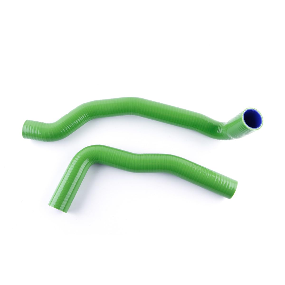 2PCS 3PLY kompatibel mit Toyota1 Mark II JZX100 Cresta1 1JZ-GTE 1JZGTE 1996-2000 1997 1998 1999 Auto Silikon Kühlerschlauch Kit Rohr(Green) von KIOOS