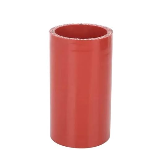 30 mm 38 mm 40 mm 45 mm 55 mm 60 mm 76 mm ID Auto Hochleistungs-Gerade Silikonschlauchkupplung Ladeluftkühlerrohr Universal(50mm Red) von KIOOS