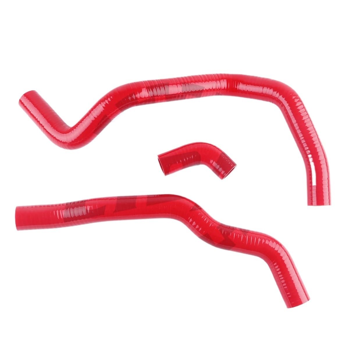 3PCS Kühler Silikon Schlauch Rohr for 2004-2008 HONDAFIT/JAZZ13 L13A/L15A i-DSI VTEC GD1 / GD3 Ersatzteile 2005 2006 2007(Red) von KIOOS