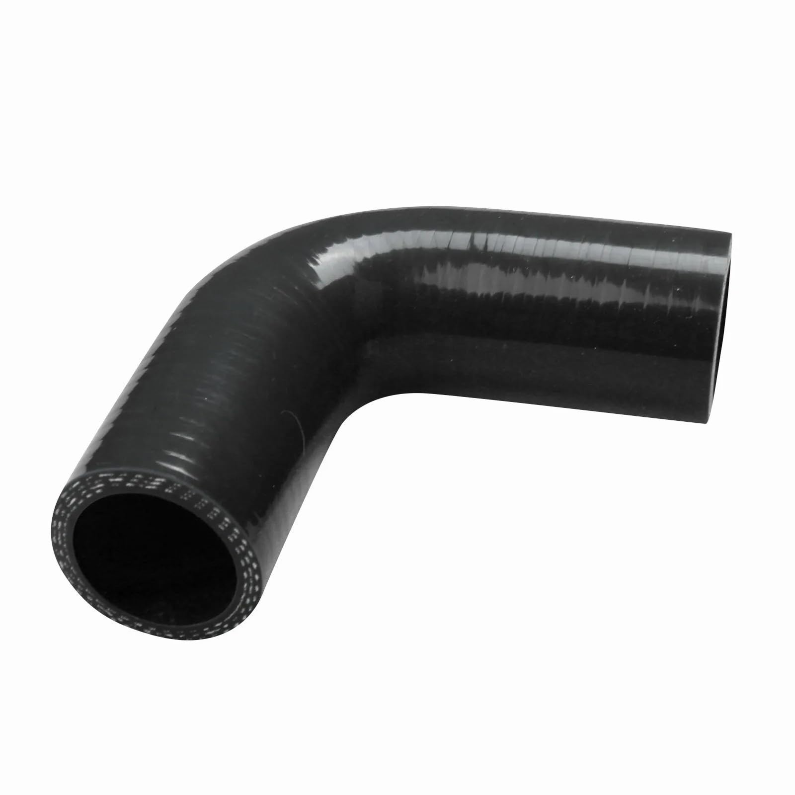 90-Grad-Silikon-Winkelschlauch-Ansaugrohrkupplung Turbo-Wasser-Ladeluftkühler ID30MM ID32MM ID35 / 38/40 / 45/48/ 51/54 / 57MM(90-ID 32mm 3Ply) von KIOOS