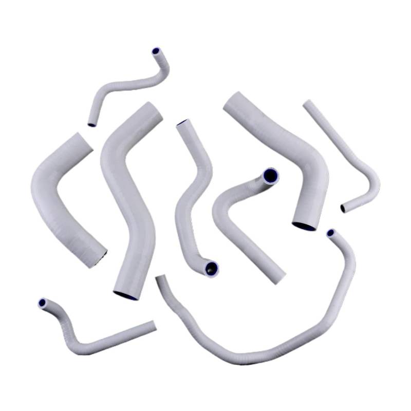 9PCS for 1989-1993 MAZDA5 Miata5 MX-5 NA6CE B6ZE 1,6 L 1990 1991 1992 Auto 3-lagen Silikon Kühler Kühlmittel Schlauch Kit Rohr(WHITE) von KIOOS