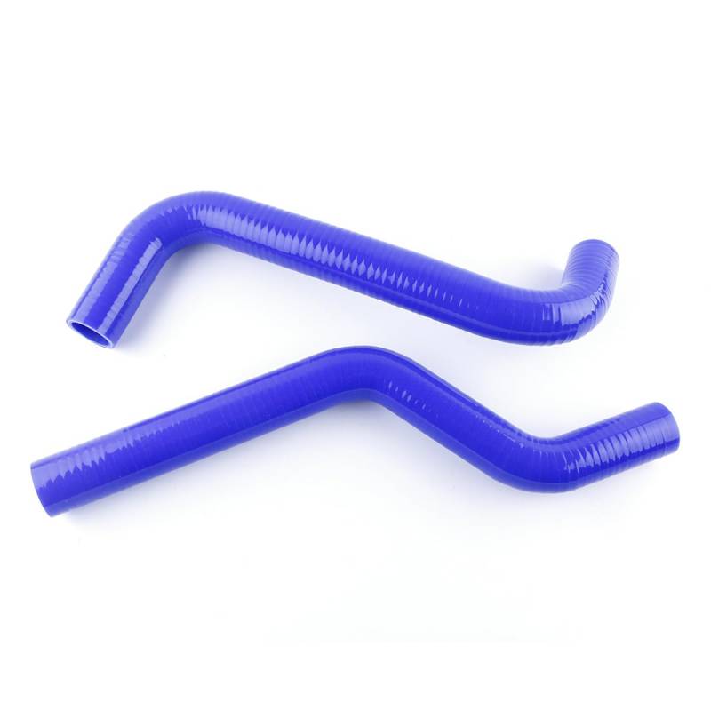 For 1994-1999 Toyota4 Celica4 GT4 ST205 3S-GTE 2,0 T Silikon Kühler Kühlmittel Schlauch Rohr Kit 2PCS 3PLY 1995 1996 1997 1998(Blue) von KIOOS