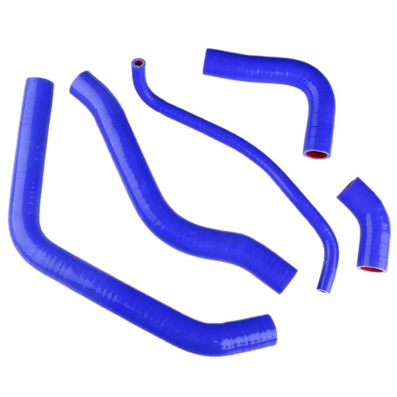 For 1995–1998, kompatibel mit Honda CBR 600 F3 CBR600F3, Motorrad-Silikon-Kühlmittelrohr, Schlauch-Set, 1996–1997(Blue) von KIOOS