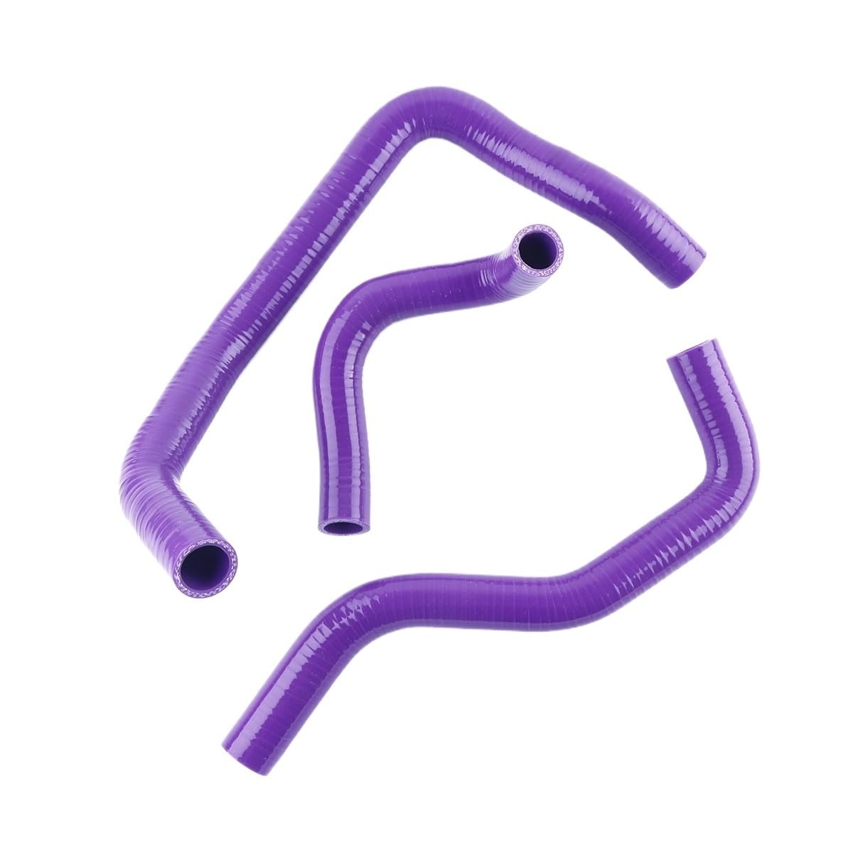 For 2003–2008, kompatibel mit NINJAZX600 ZX600 ZX6R ZX636C, Motorrad-Silikon-Kühlmittelschlauch-Rohr-Set 2004 2005 2006 2007(PURPLE) von KIOOS