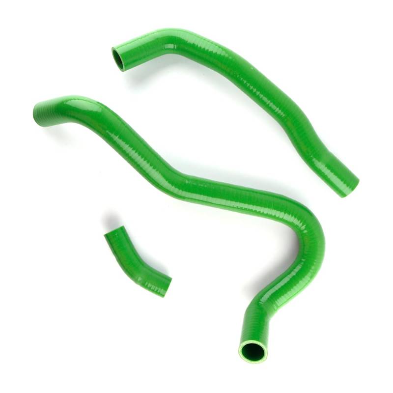 For 2006-2011 K20Z3 Honda2007 Civic1 Si 2007 2008 2009 2010 FA5 FG2 2,0 L Silikon Kühler Kühlmittel Schlauch kit Rohr Rohr 3PCS 3PLY(Green) von KIOOS