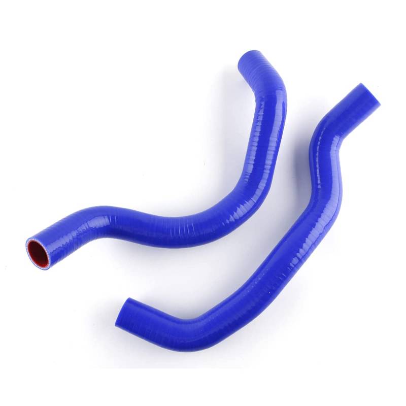 Silikon-Kühlerschlauch-Set for 2002–2008, kompatibel mit Honda1 Accord Euro-R Acura TSX CL7 K20A 2003 2004 2005 2006 2007, 2 Stück, 3-lagig(Blue) von KIOOS