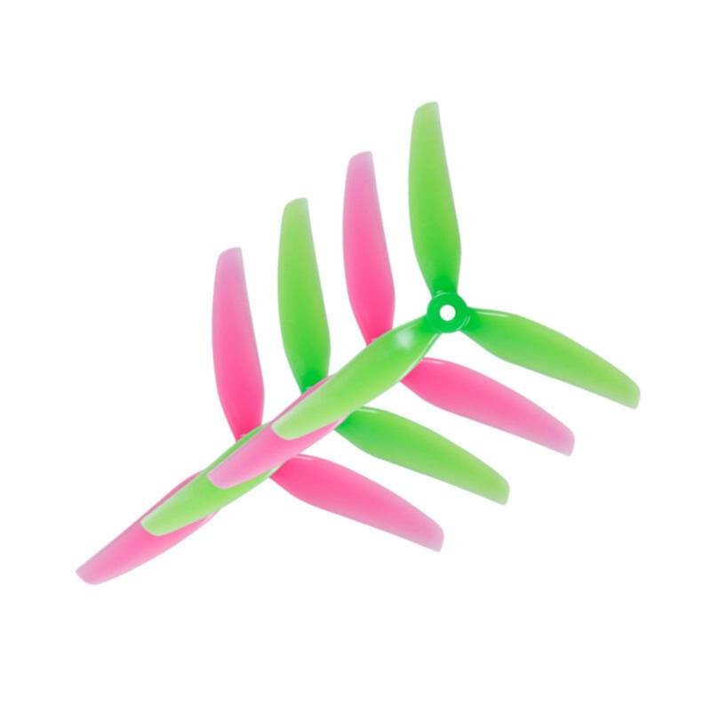 Zubehör für Drohnenpropeller/Passend for S3 5X3.1X3 5031 5 Zoll 3-Blatt-Propeller, Pink, Grün/Passend for RC FPV Racing Freestyle 5 Zoll 4S 6S Drohnen von KIOOS