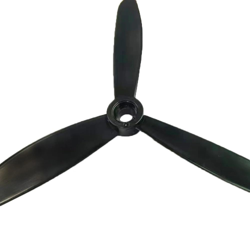 Zubehör für Drohnenpropeller 10 Paar 6045 CW/CCW dreiflügelige Propeller-Propellerblätter, kompatibel mit RC Racing Drone Quadcopter Flugzeug-Ersatzteilzubehör(Noir) von KIOOS