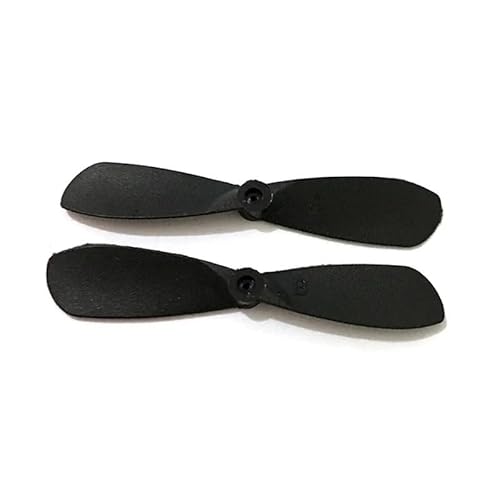 Zubehör für Drohnenpropeller 10 stücke 46mm 4,6 cm 0,8mm 1,0 MM CW CCW AB Props Propeller Hauptblätter Kompatibel Mit 716 615 720 kernlosen Motor for Flugzeug Drone Teile(0.8MM Hole) von KIOOS