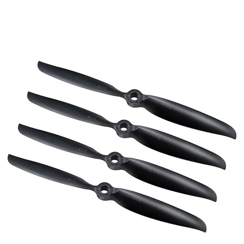 Zubehör für Drohnenpropeller 10 teile/los 6040 6x4 6x4E Propeller Glasfaser & Nylon Requisiten Kompatibel Mit 2450 Geschwindigkeit Bürstenlosen Motor Kompatibel mit RC Flugzeug Quadcopter Teil(Grey 60 von KIOOS