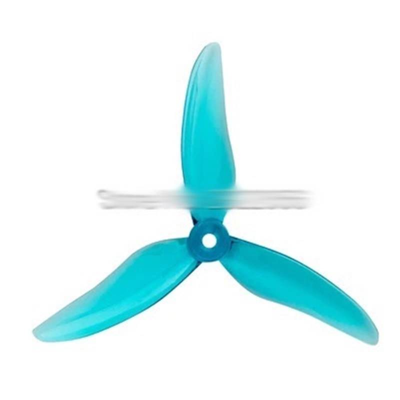 Zubehör für Drohnenpropeller 12PCS/6 Paare 51499 5 Zoll 3-Blatt Propeller Kompatibel mit RC Drone FPV Racing Freestyle 2207 2306(6 pair Blue) von KIOOS