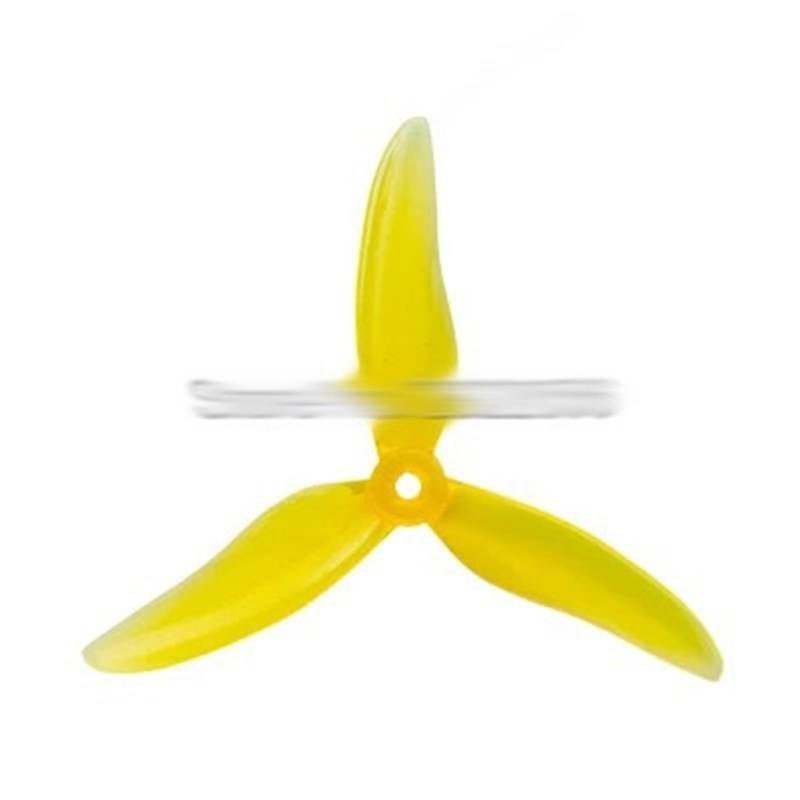 Zubehör für Drohnenpropeller 12PCS/6 Paare 51499 5 Zoll 3-Blatt Propeller Kompatibel mit RC Drone FPV Racing Freestyle 2207 2306(6 pair Yellow) von KIOOS