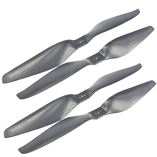 Zubehör für Drohnenpropeller 13x5,5 Carbon Fiber Propeller 1355 Requisiten mit 3 Schraubenlöchern kompatibel mit Tiger Tarot FPV Multi-Achse Racing Drone Teile von KIOOS