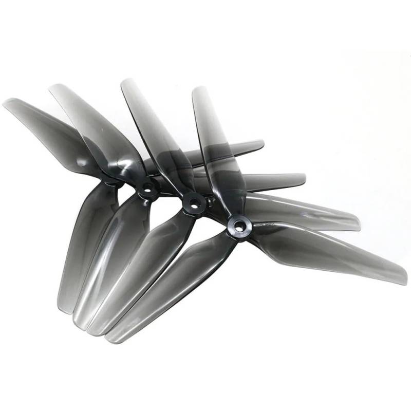 Zubehör für Drohnenpropeller 2/4 Paar 8X4X3 8040 3-Blatt-Propeller aus schwarzem Glasfaser-Nylon for 8-Zoll-Multirotor-Drohnen der X-Klasse (2CW + 2CCW)(2 Pair) von KIOOS