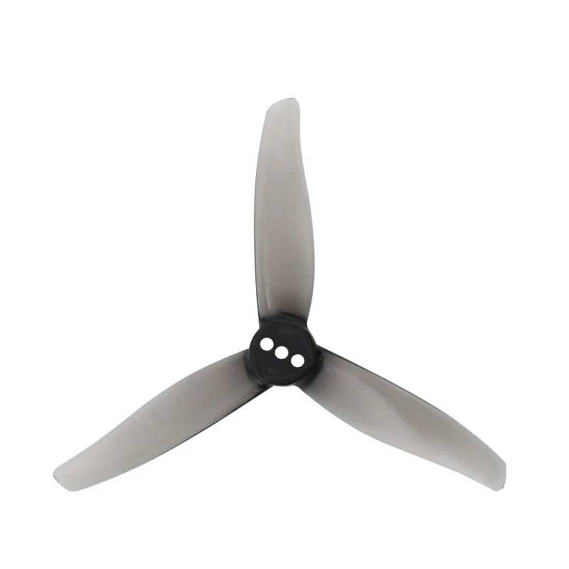 Zubehör für Drohnenpropeller 2 Paar/4 Stück 3016 Propeller 1,5 m 2 mm Loch 3 Zoll 3-Blatt CW CCW kompatibel mit 3 Zoll RC Racing Drone(2pairs 3016 Gray 1.5) von KIOOS