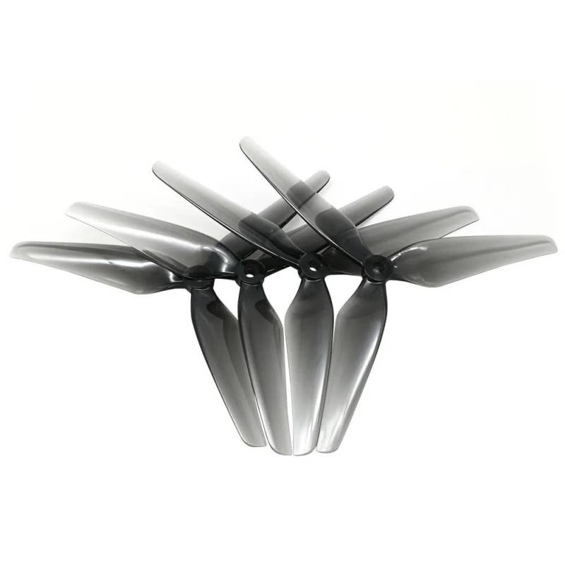 Zubehör für Drohnenpropeller 2 Paar 8X4X3 8040 3-Blatt-Propeller aus schwarzem Glasfaser-Nylon for 8-Zoll-Multirotor-Drohnen der X-Klasse (2CW + 2CCW) von KIOOS