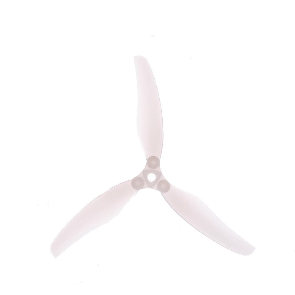 Zubehör für Drohnenpropeller 20 Stücke/10 Paare F6030 6 Zoll 3-blatt-faltpropeller 5mm Montageloch for RC FPV Racing Drone RC Quadcopter RC Teile(10Pairs White) von KIOOS