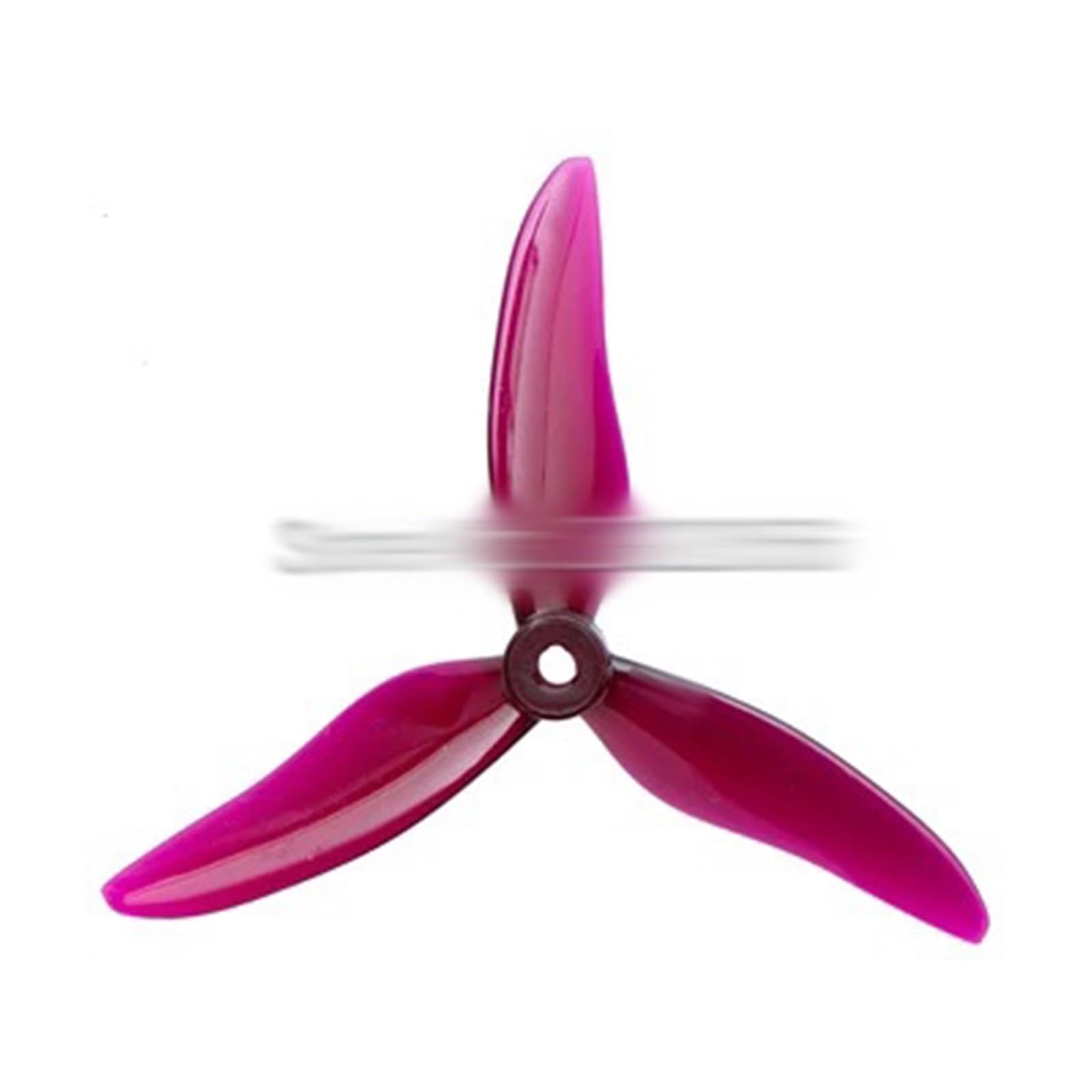 Zubehör für Drohnenpropeller 24 Stück/12 Paar Hurricane 51499 5 Zoll 3-Blatt-Propeller kompatibel mit RC Drone FPV Racing Freestyle 2207 2306 Motor(12 pair purple) von KIOOS