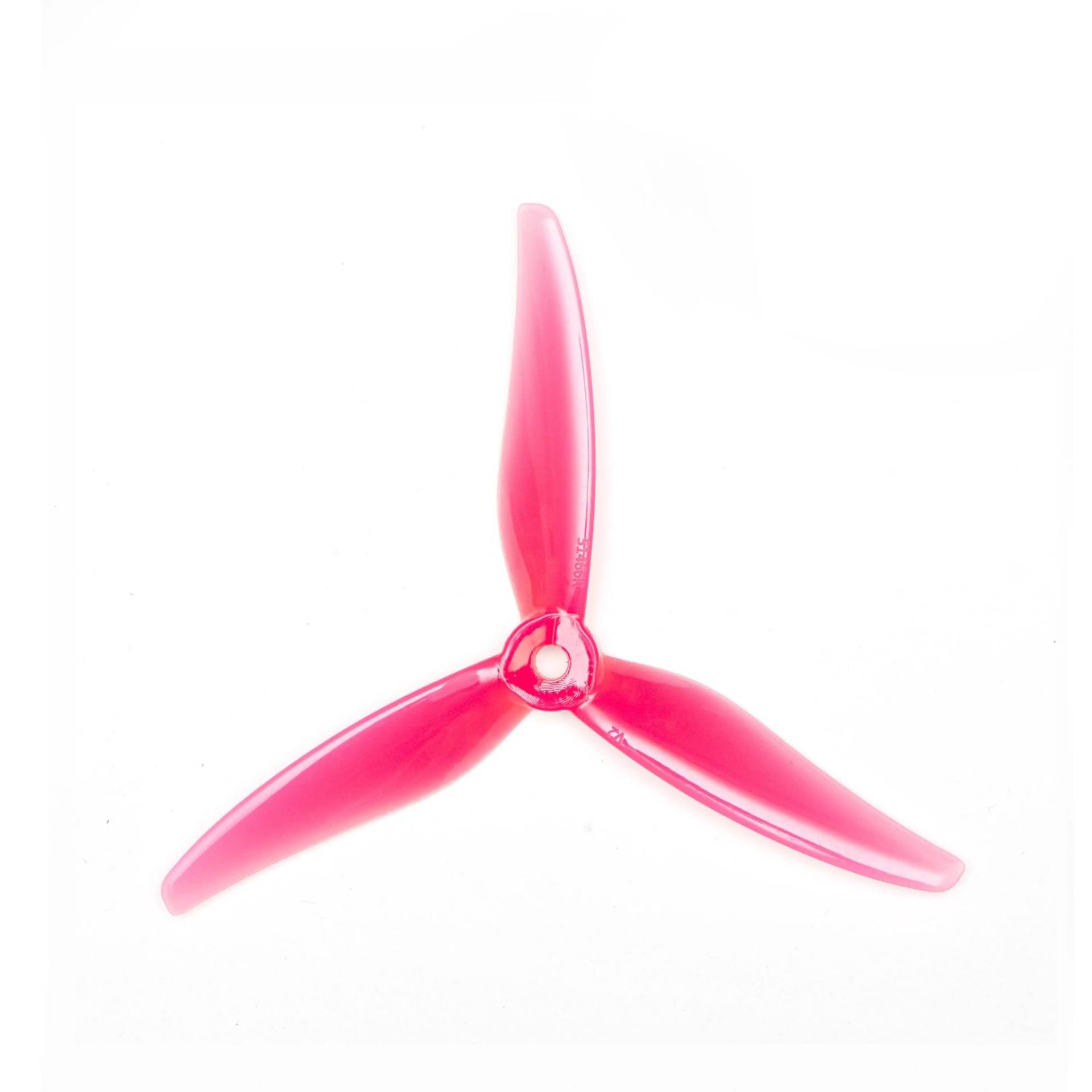 Zubehör für Drohnenpropeller 24 Stück/12 Paare 51466 5 Zoll 3 Blatt/Tri-Blatt Propeller Requisiten CW CCW kompatibel mit FPV Racing Drone(12 pair Pink) von KIOOS