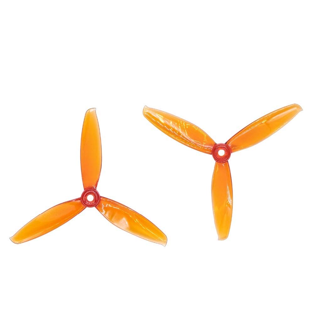 Zubehör für Drohnenpropeller 24 Stück / 12 Paar Ersatzpropeller/Passend for Windancer 5043 Propeller T5043C 5x4,3 Zoll PC 3-Blatt CW CCW/Passend for FPV Propeller/Passend for FPV Racing Drone Fr von KIOOS