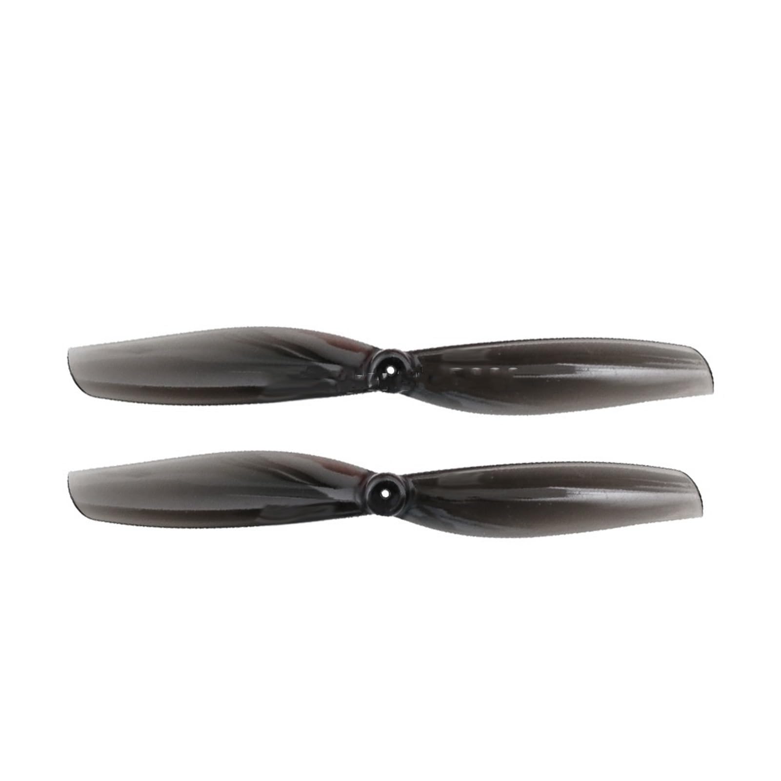 Zubehör für Drohnenpropeller 24 Stücke/Fit 65MMS T65MM 2,5 Zoll 2-Blatt Propeller 1mm/1,5mm Loch Propeller RC Drone/Fit for FPV Racing Zahnstocher Rahmen(Black 65MMS 1mm) von KIOOS