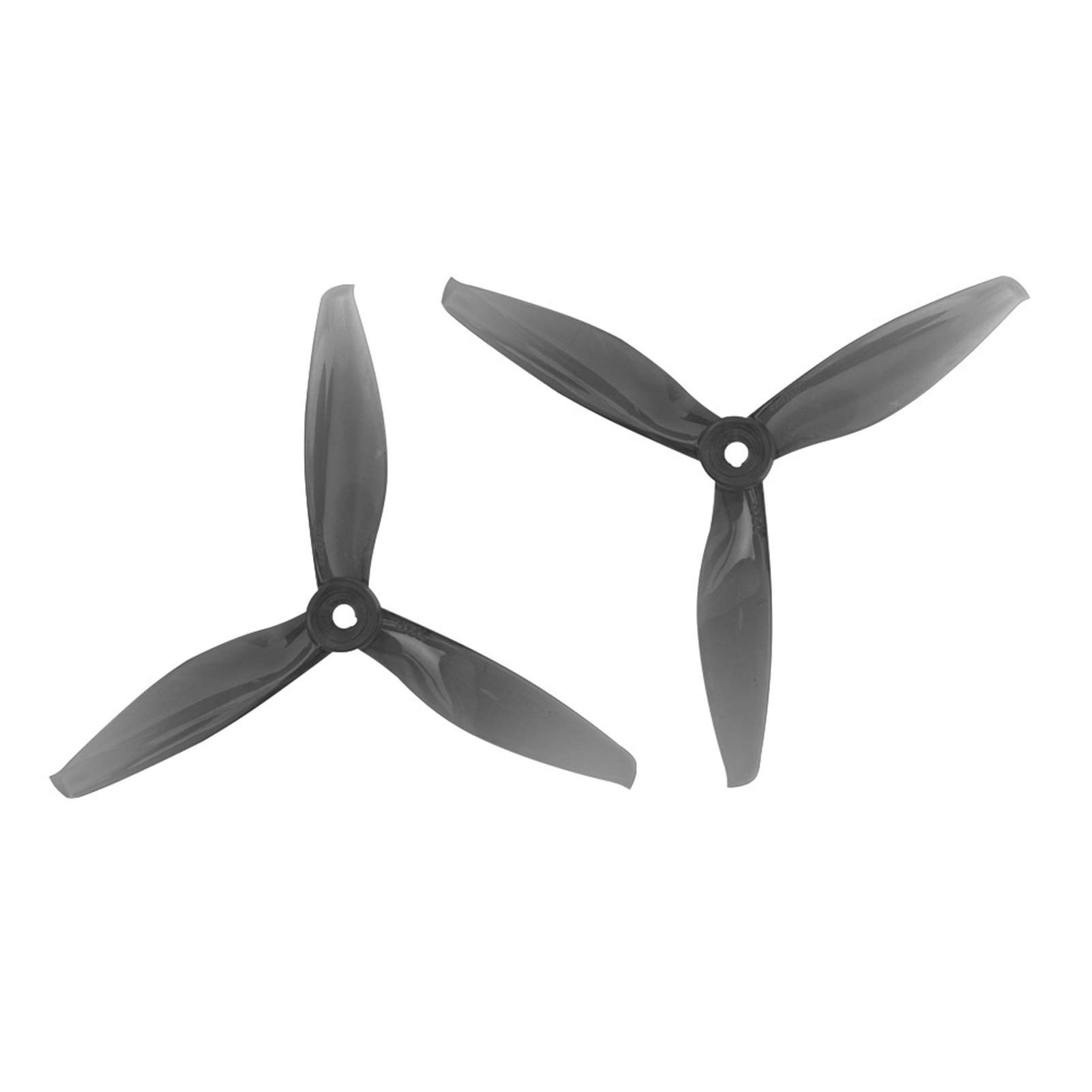 Zubehör für Drohnenpropeller 24 stücke/12 paar Drone Propeller/Fit for 5144 5 zoll Tri-klinge/3 Klinge Propeller 2207 2208 2306 Bürstenlosen/Fit for FPV RC Drone Requisiten(12pair Crystal Black) von KIOOS