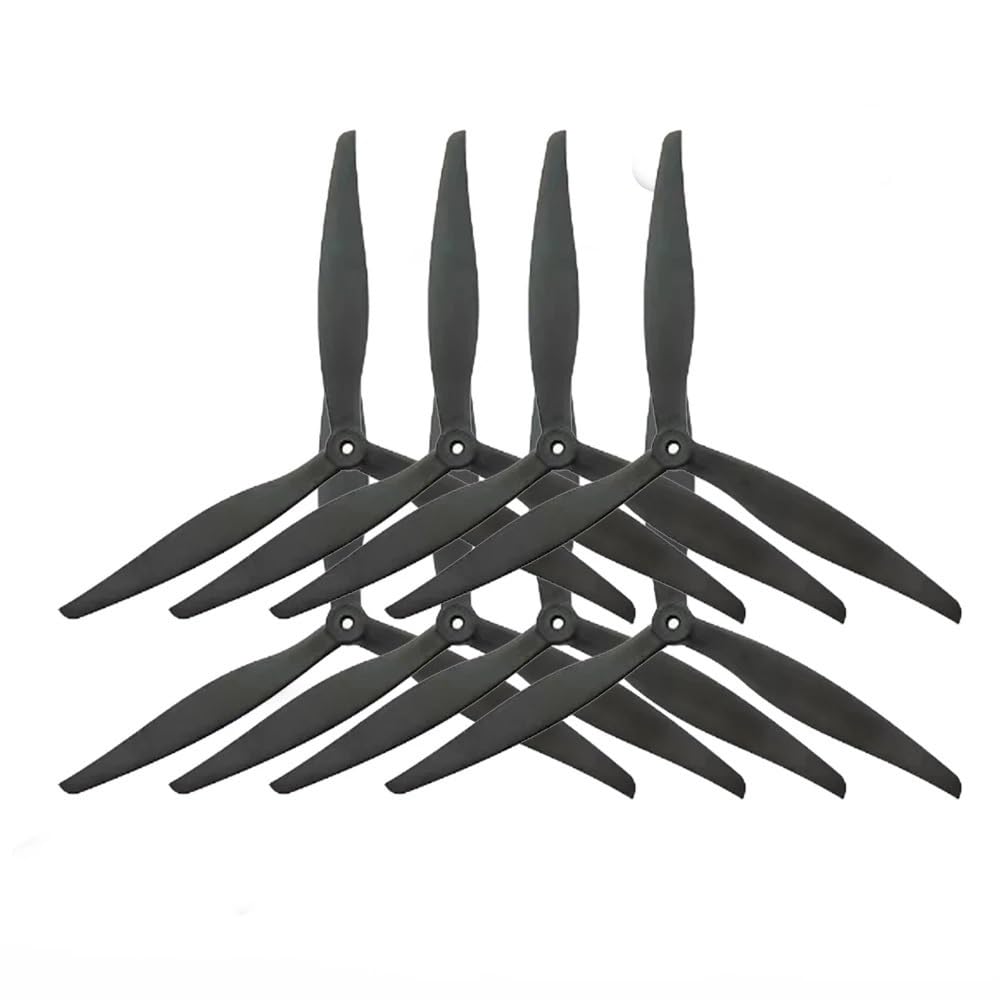 Zubehör für Drohnenpropeller 2pairs 1270 12X7X3 Blad Propeller (2CW + 2CCW) Kompatibel mit V2 12 Zoll Carbon Rahmen Motor 4215 420KV Drone Zubehör(8PS) von KIOOS