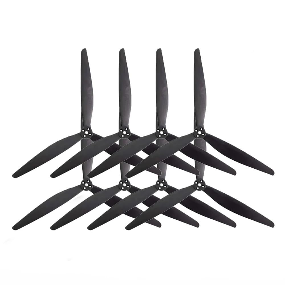 Zubehör für Drohnenpropeller 2pairs 1308 13X8X3 Blad Propeller (2CW + 2CCW) Kompatibel mit V2 13 Zoll Carbon Rahmen Motor 4215 420KV Drone Zubehör(8PCS) von KIOOS