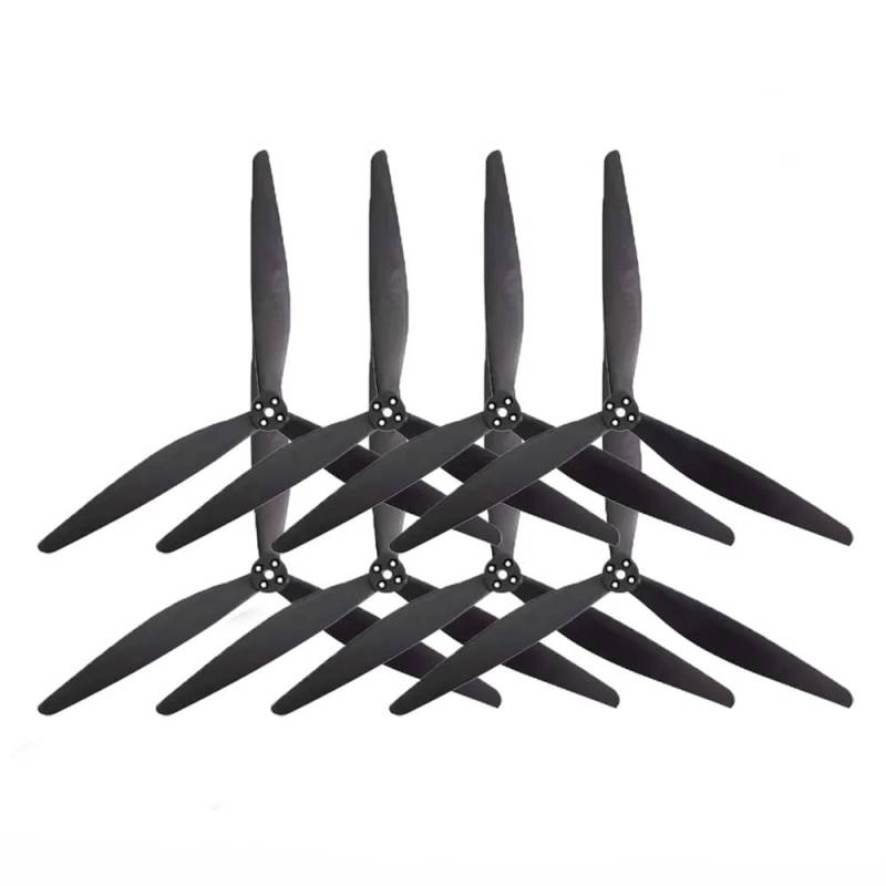 Zubehör für Drohnenpropeller 2pairs 1308 13X8X3 Blad Propeller (2CW + 2CCW) Kompatibel mit V2 13 Zoll Carbon Rahmen Motor 4215 420KV Drone Zubehör(8PCS) von KIOOS