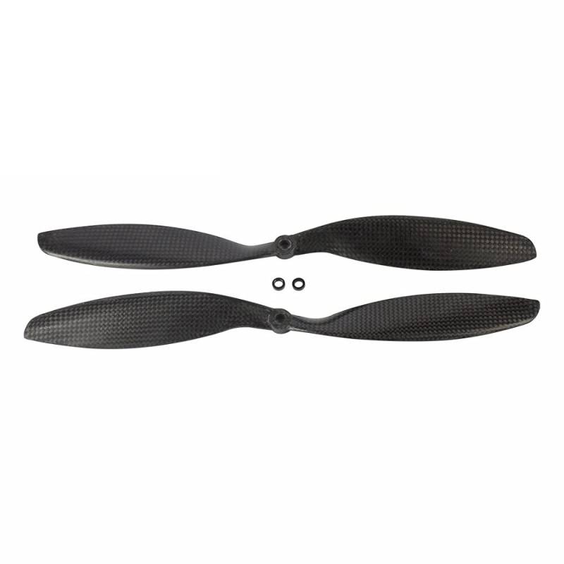 Zubehör für Drohnenpropeller 3K Carbon Propeller CW CCW Prop 8045 9047 1045 1047 1147 1238 1245 1447 Paddel Kompatibel mit RC FPV Racing Flugzeug Quadcopter(1447) von KIOOS