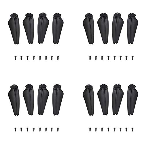 Zubehör für Drohnenpropeller 4/8/16PCS Propeller CW CCW Klinge RC Drone Quadcopter Hubschrauber Ersatz Klinge Zubehör Kompatibel Mit SG906 Pro2(16PCS) von KIOOS